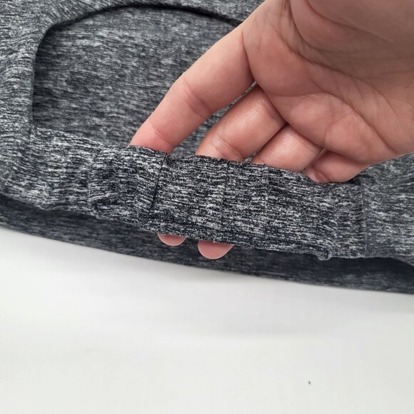 Lou & Grey Women's XS/S Space Dye Black Gray White Sports Bra Athleisure Yoga - Picture 3 of 8